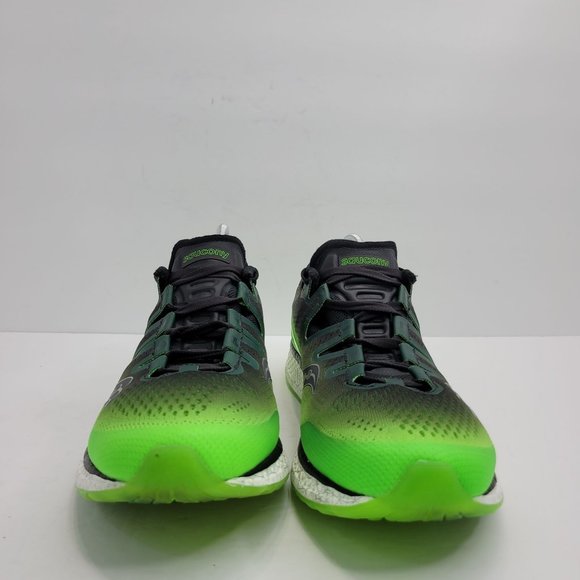 Saucony Freedom ISO Men's Running Shoes Slime Black S20355-4 US Size 11.5 - Picture 3 of 8